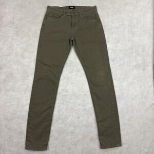 Paige Lennox Jeans Mens 29x32 Gray Slim Stretch Stretch 5 Pocket Pants USA